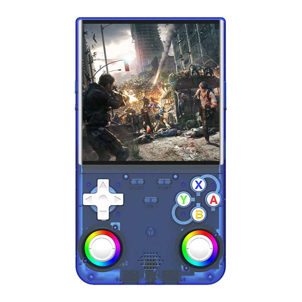 R36 Ultra Console Portable Retro Game 4‘’ IPS Screen Handheld Game Players Emulator Pocket Video Player 64G/128G 20000+ Games