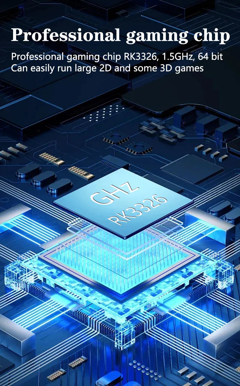 R36 Ultra Console Portable Retro Game 4‘’ IPS Screen Handheld Game Players Emulator Pocket Video Player 64G/128G 20000+ Games