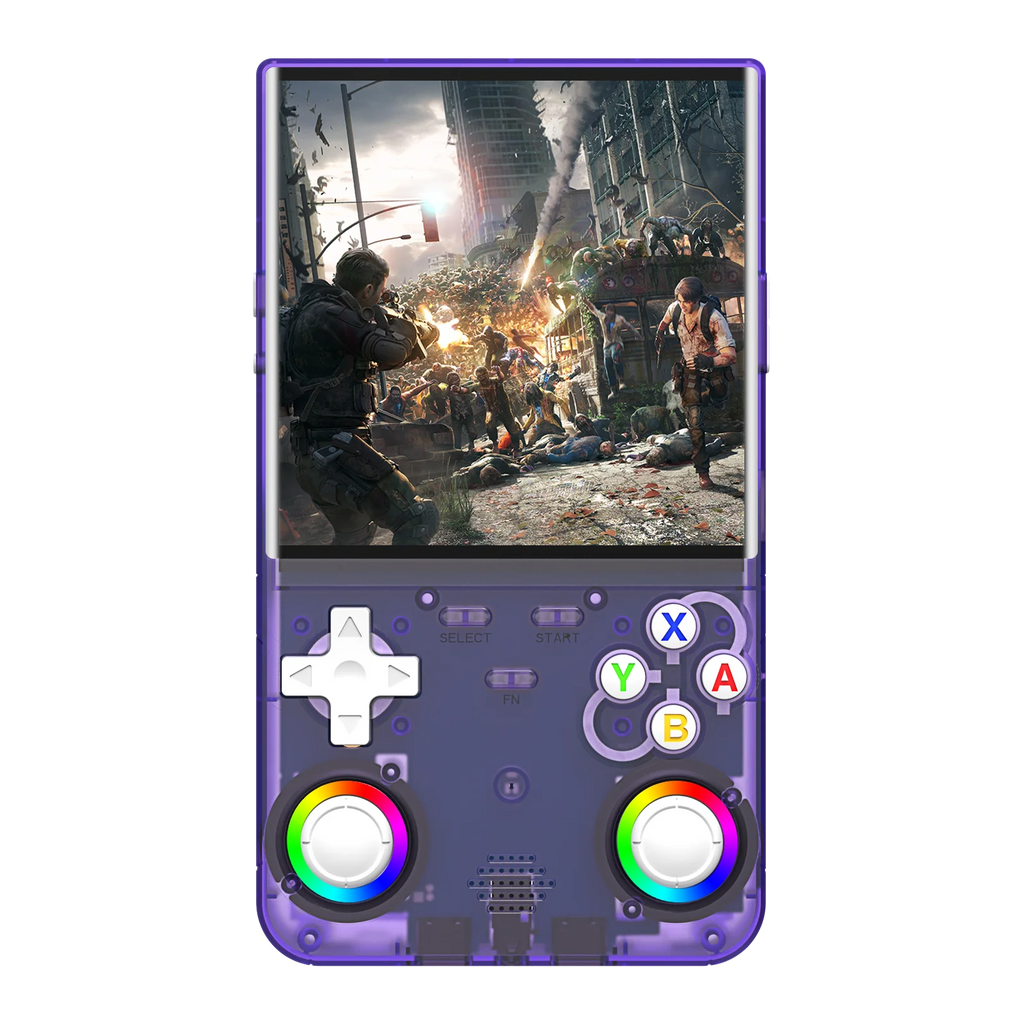 R36 Ultra Console Portable Retro Game 4‘’ IPS Screen Handheld Game Players Emulator Pocket Video Player 64G/128G 20000+ Games