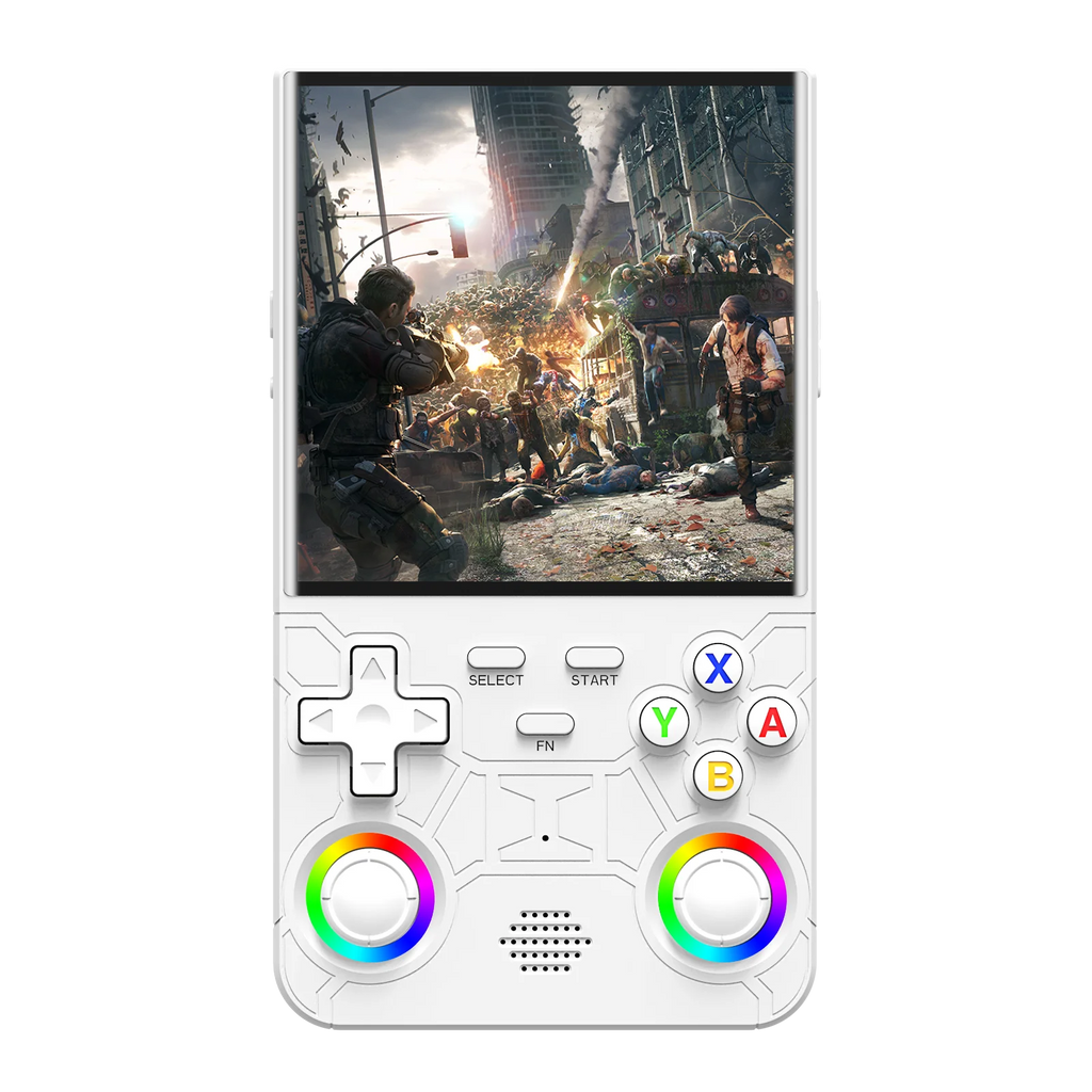 R36 Ultra Console Portable Retro Game 4‘’ IPS Screen Handheld Game Players Emulator Pocket Video Player 64G/128G 20000+ Games